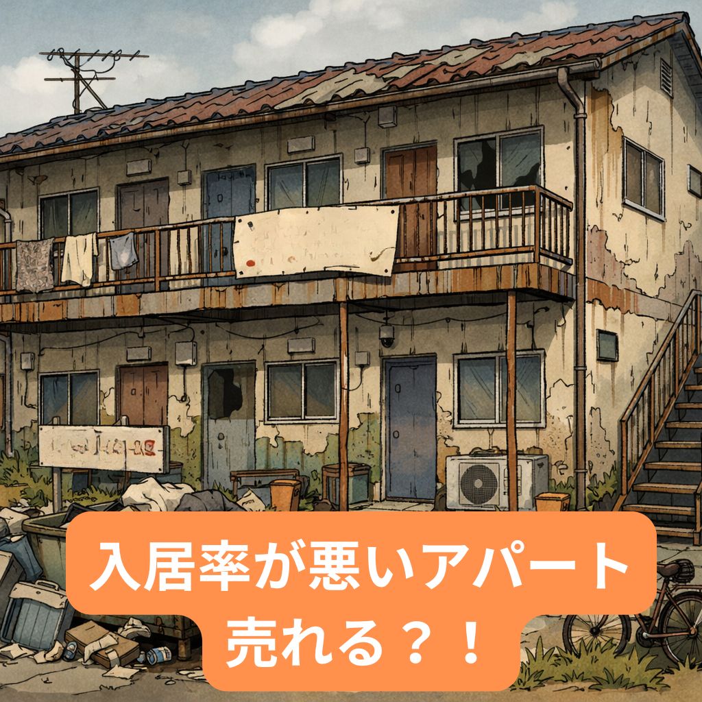 入居率が低い伊勢崎市のアパート