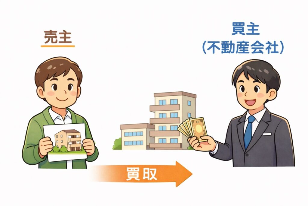 アパートマンションの買取説明の画像