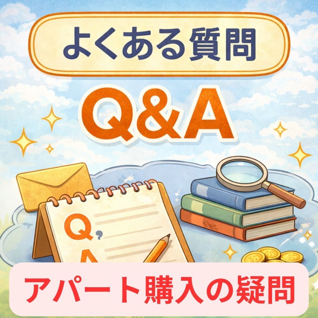 アパート購入のQ＆Aについて