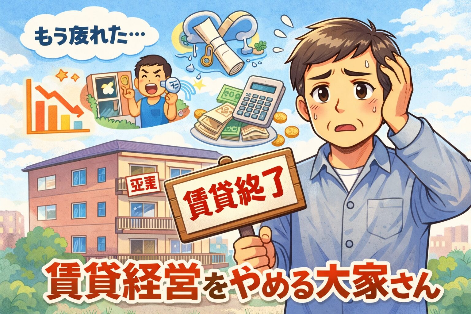 賃貸経営を辞める群馬県の大家さん