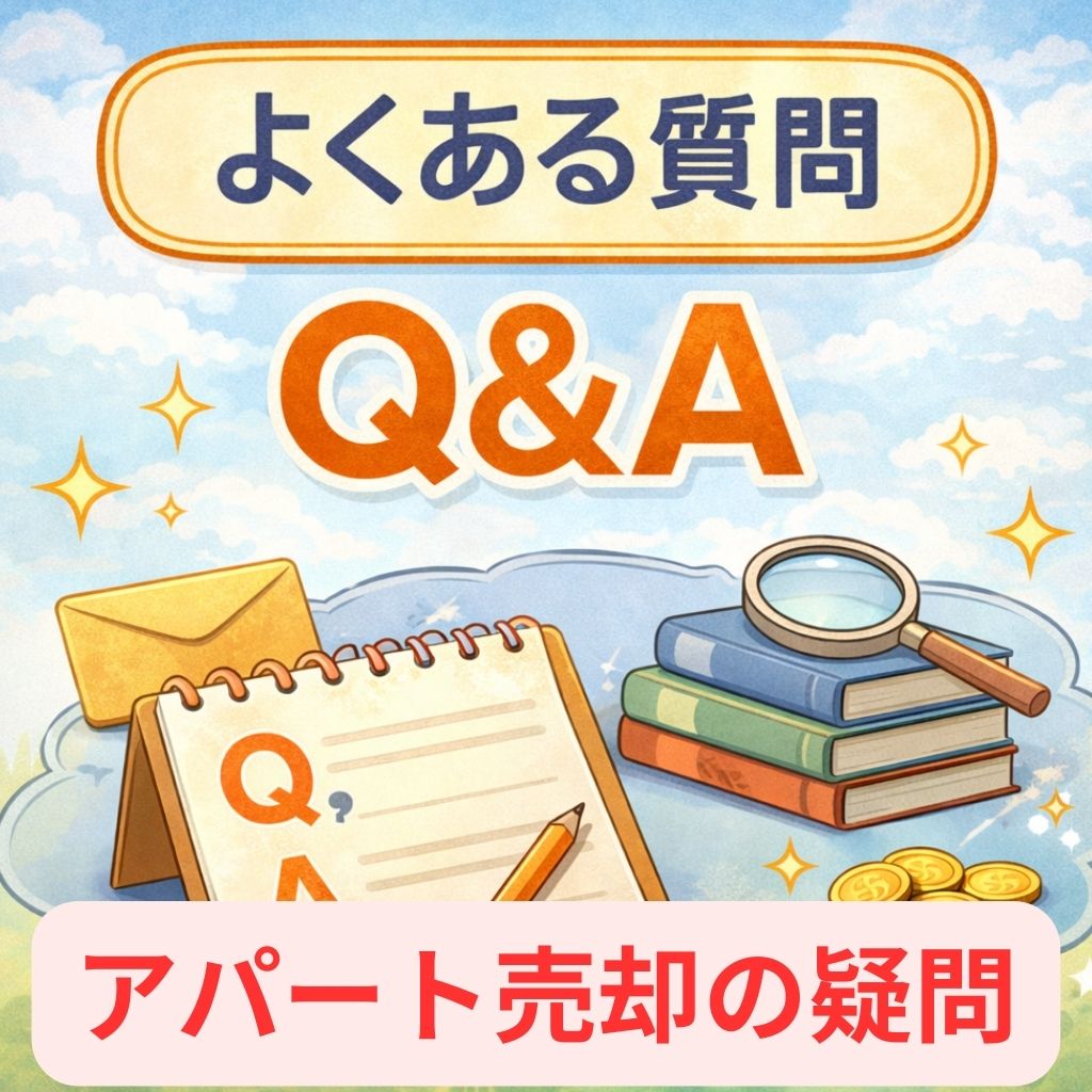 アパート売却についてのQ＆A